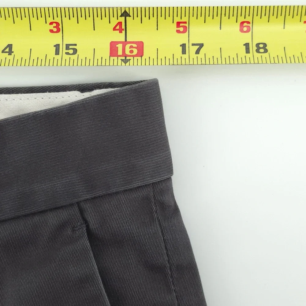 Banana Republic Mens Aiden Chino 32x30 Charcoal‎ Gray Slim Fit Stretch Pants